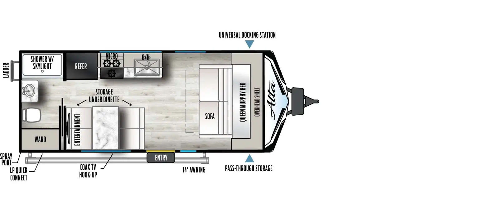 1600MRB-LE Floorplan Image